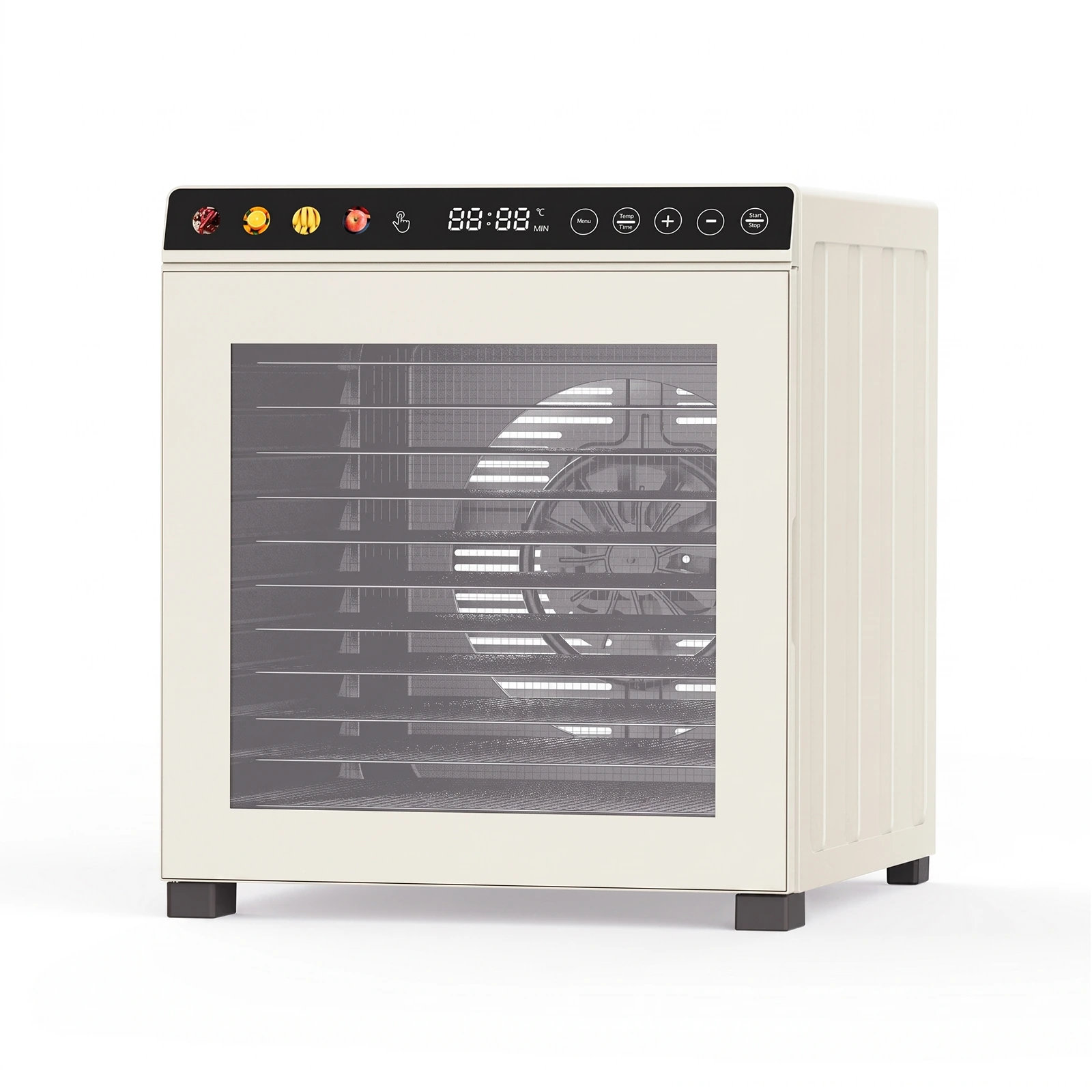 12-Tray Food Dehydrator FD3501 in Beige finish — OEM color option
