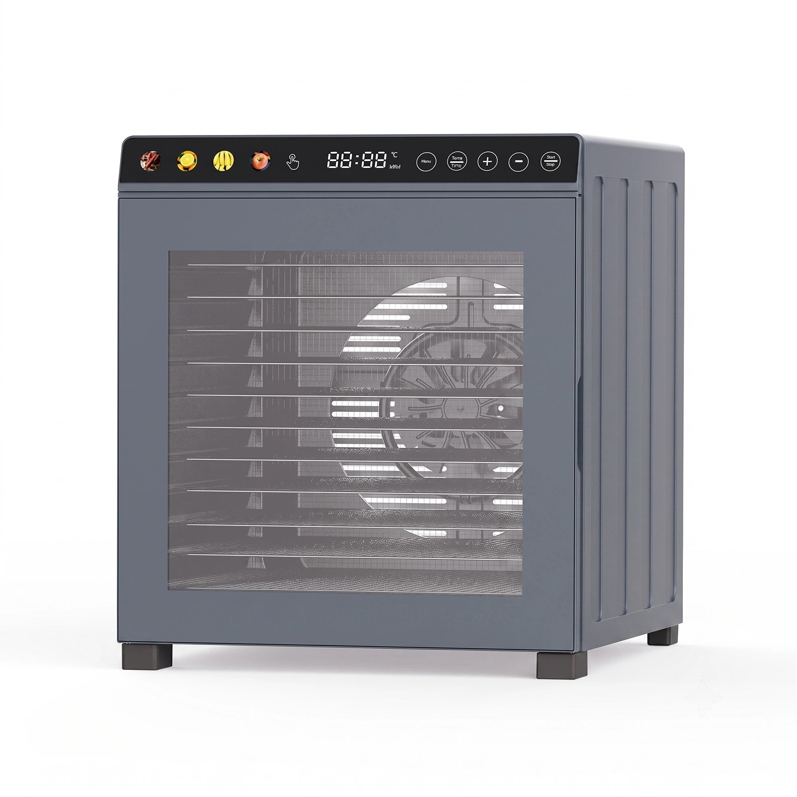 12-Tray Food Dehydrator FD3501 in Cool gray finish — OEM color option