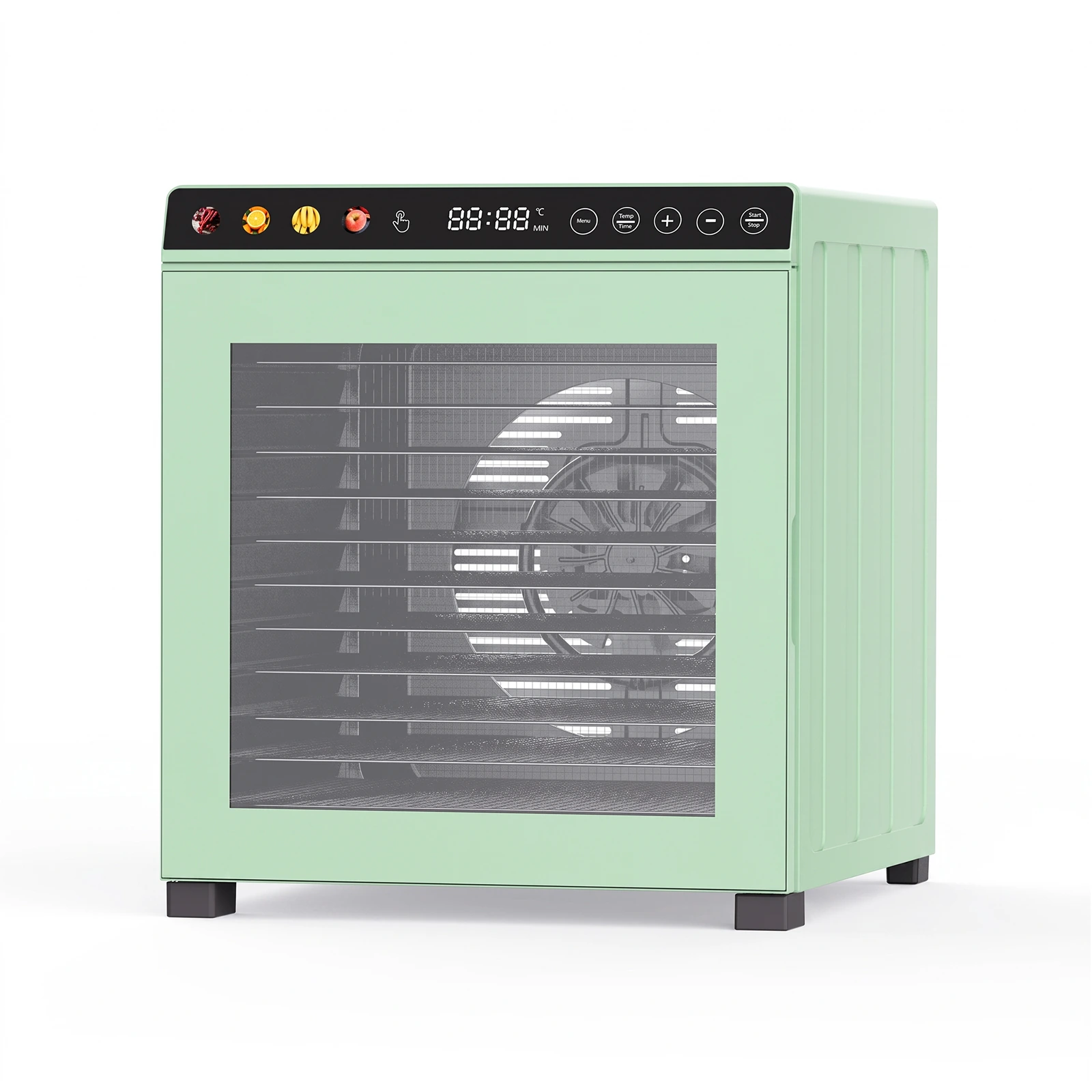12-Tray Food Dehydrator FD3501 in Mint green finish — OEM color option