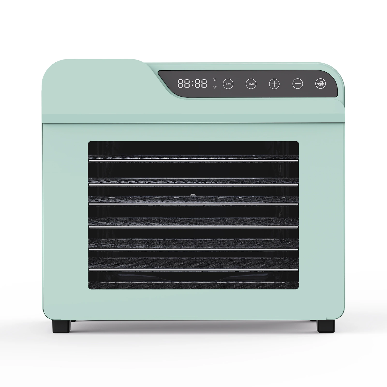 8-Tray Food Dehydrator FD2002 — Right three-quarter view