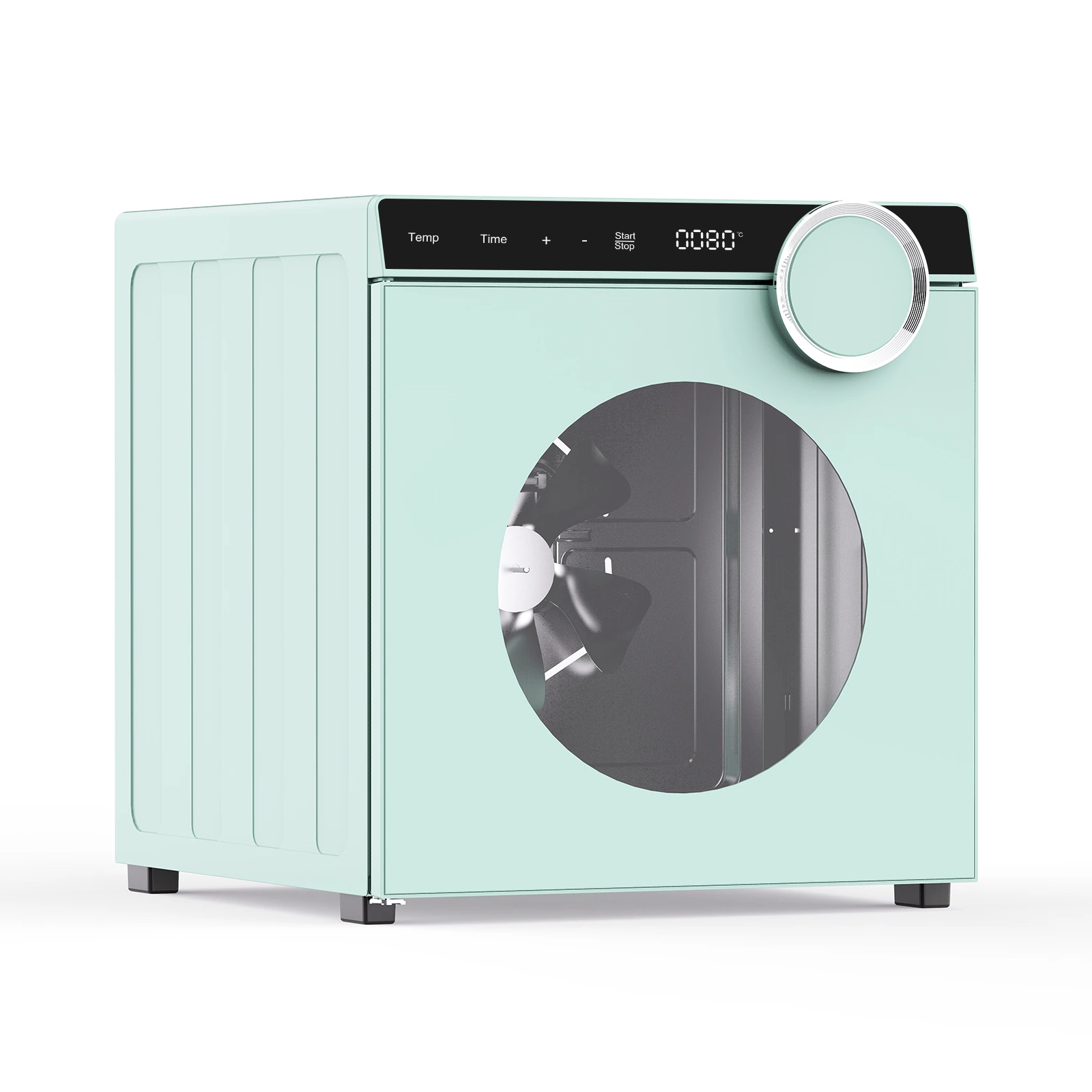 12-Tray Food Dehydrator FD3503 - Right three-quarter view with touch panel