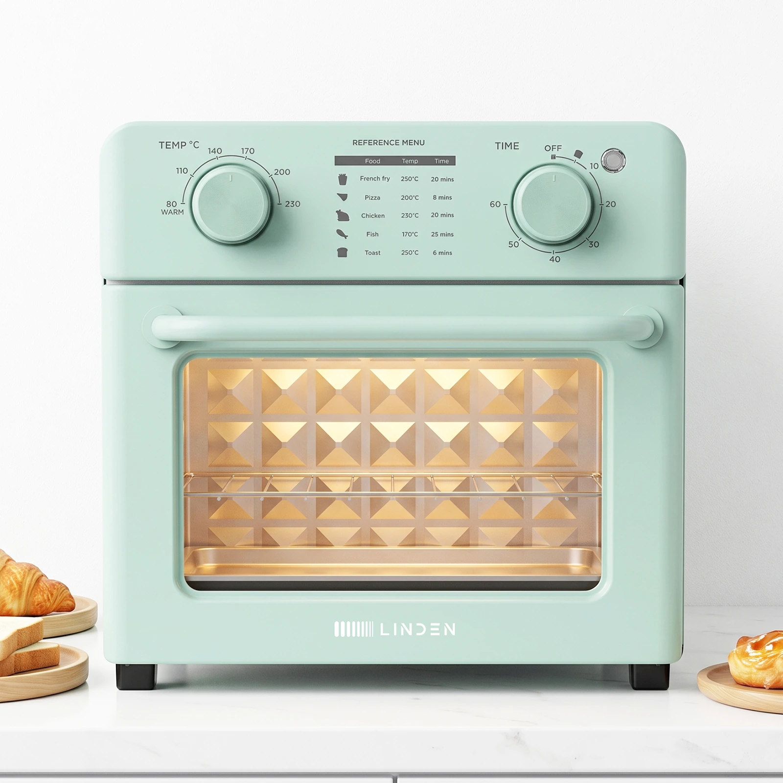 12L Air Fry Oven KA1201 — OEM product front view