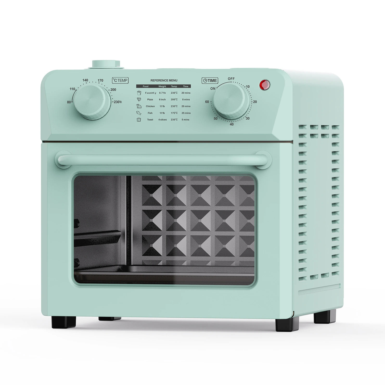 12L Air Fry Oven KA1204 — Isolated front view