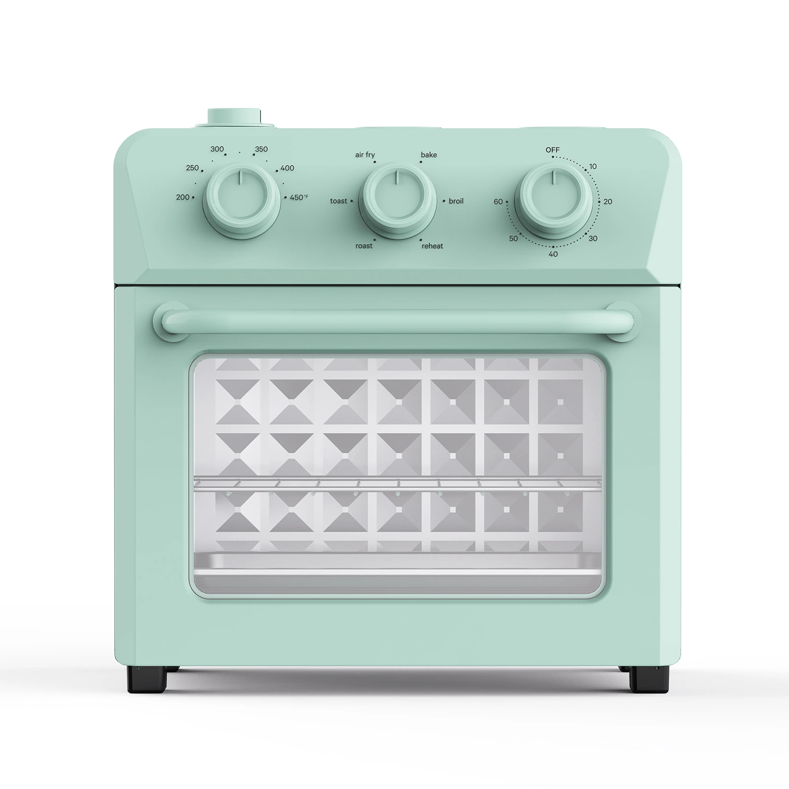 12L Air Fry Oven KA1205 — Left three-quarter view