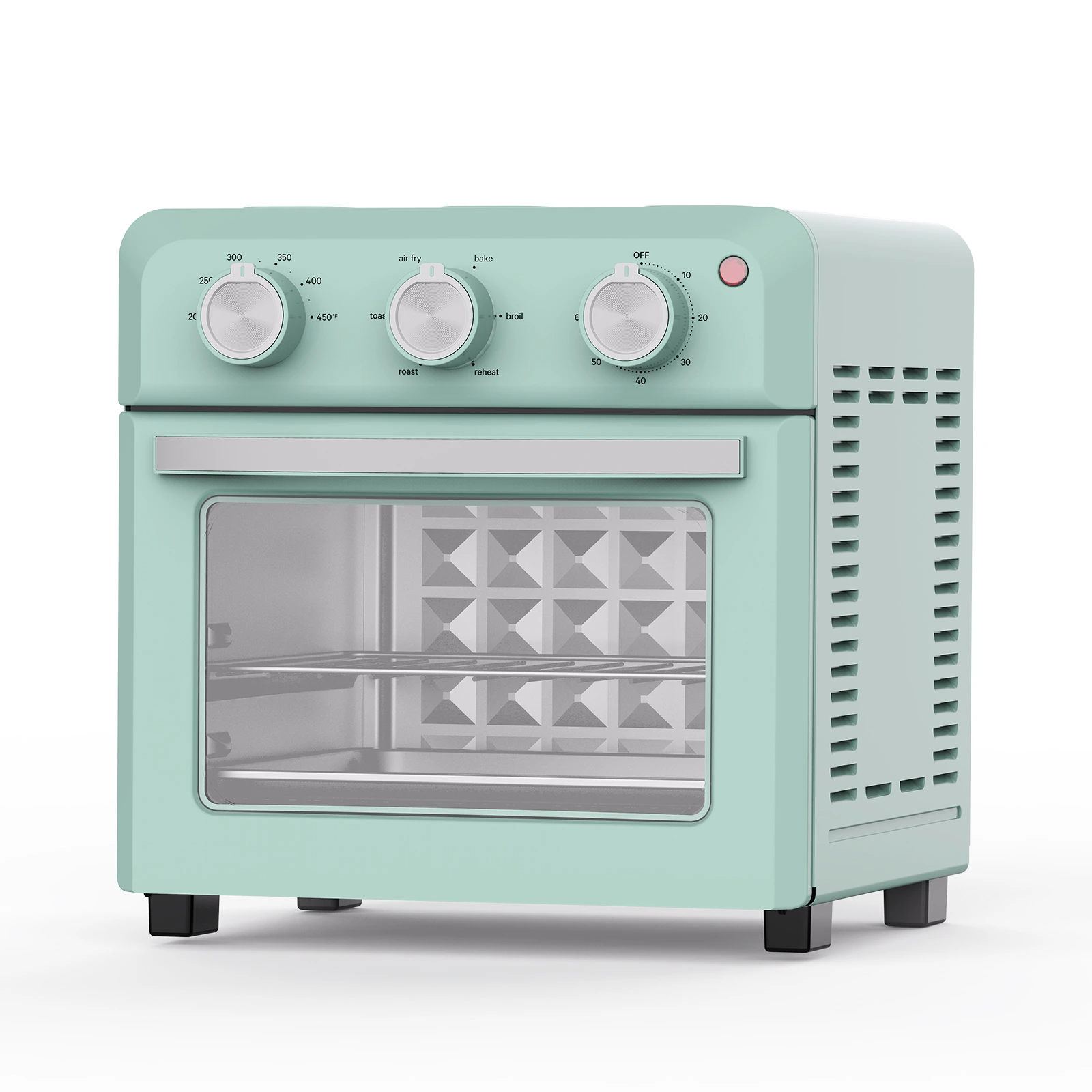 12L Air Fry Oven KA1211 — Left three-quarter view