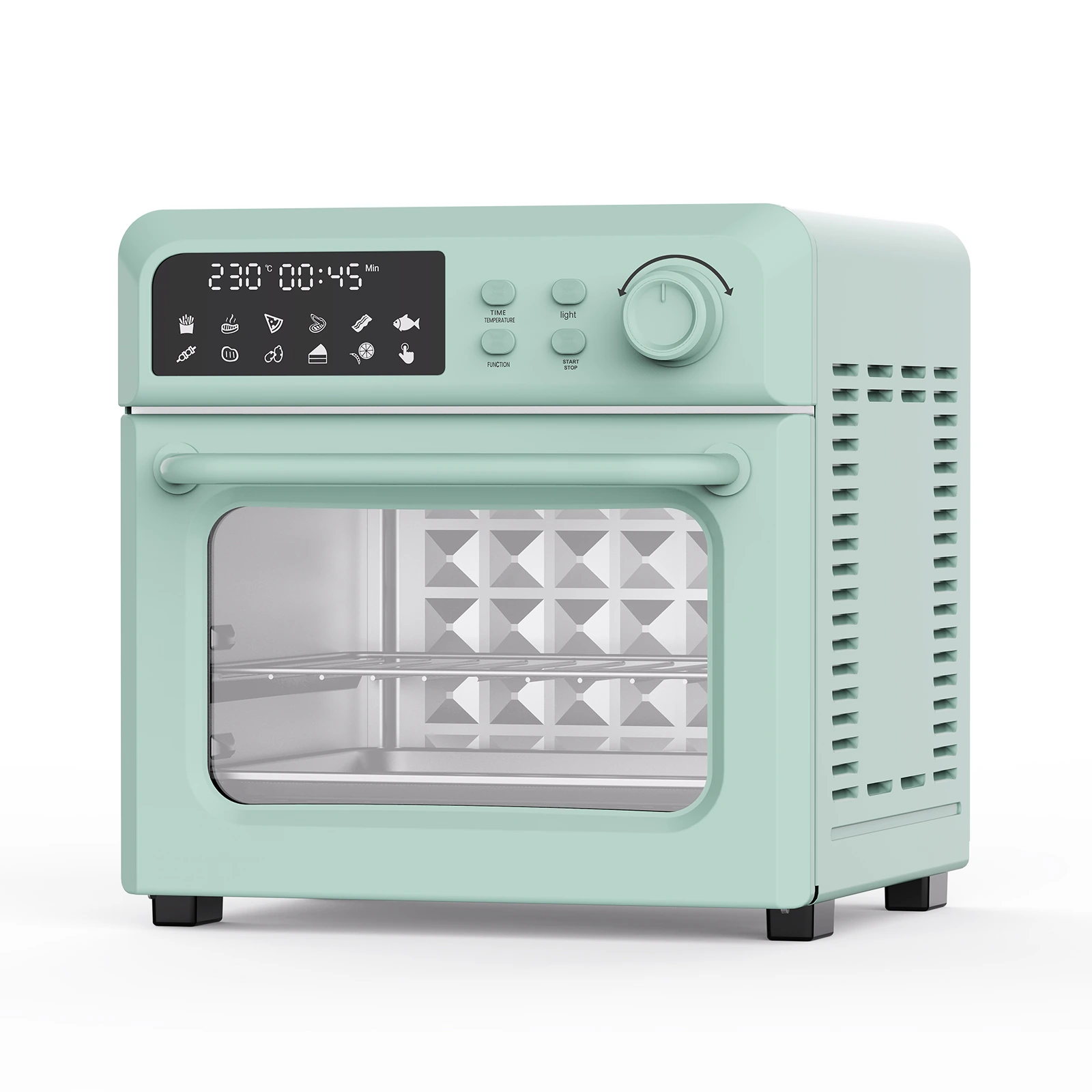 12L Air Fry Oven KE1204 — Left three-quarter view
