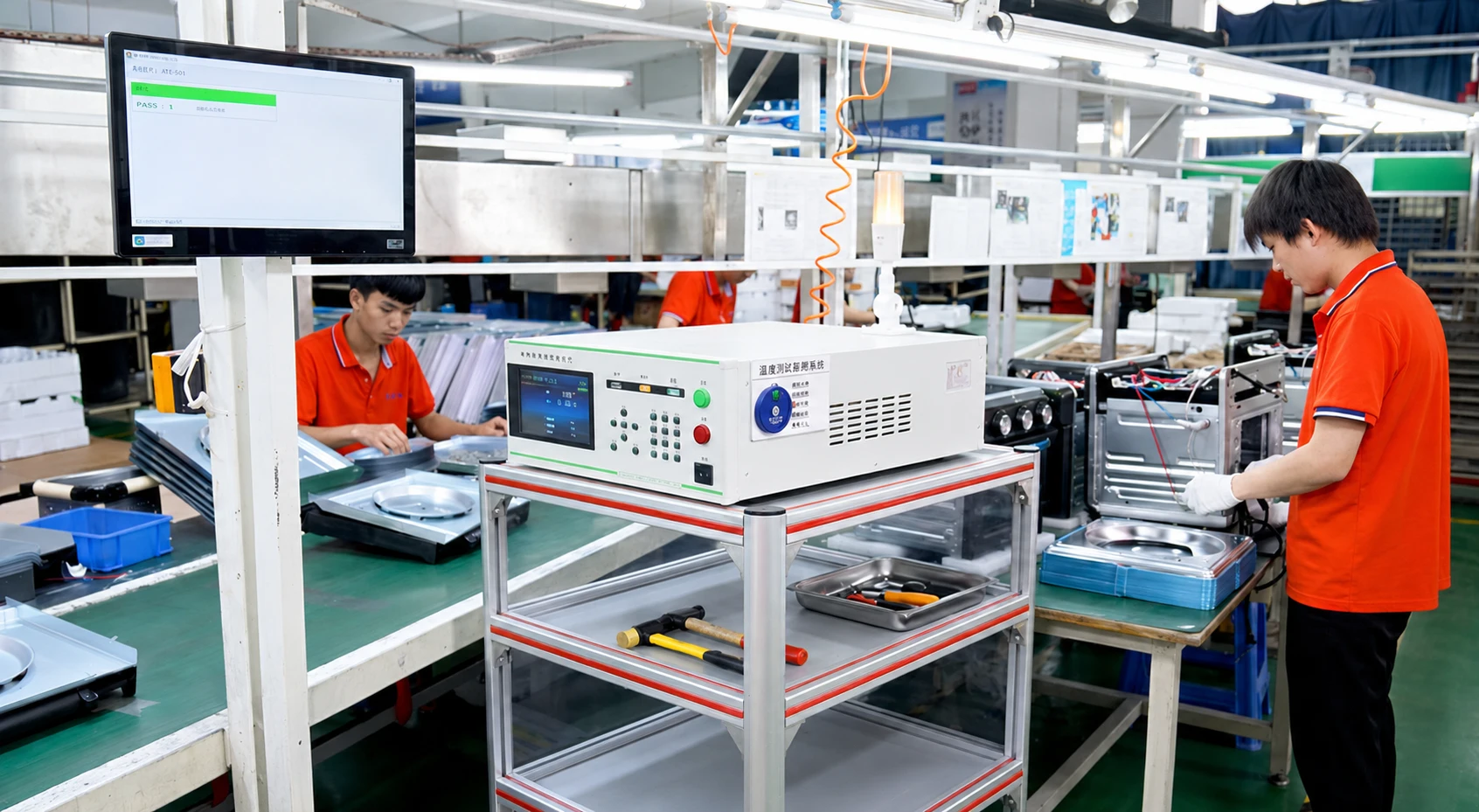 Incoming accessories and packaging material inspection