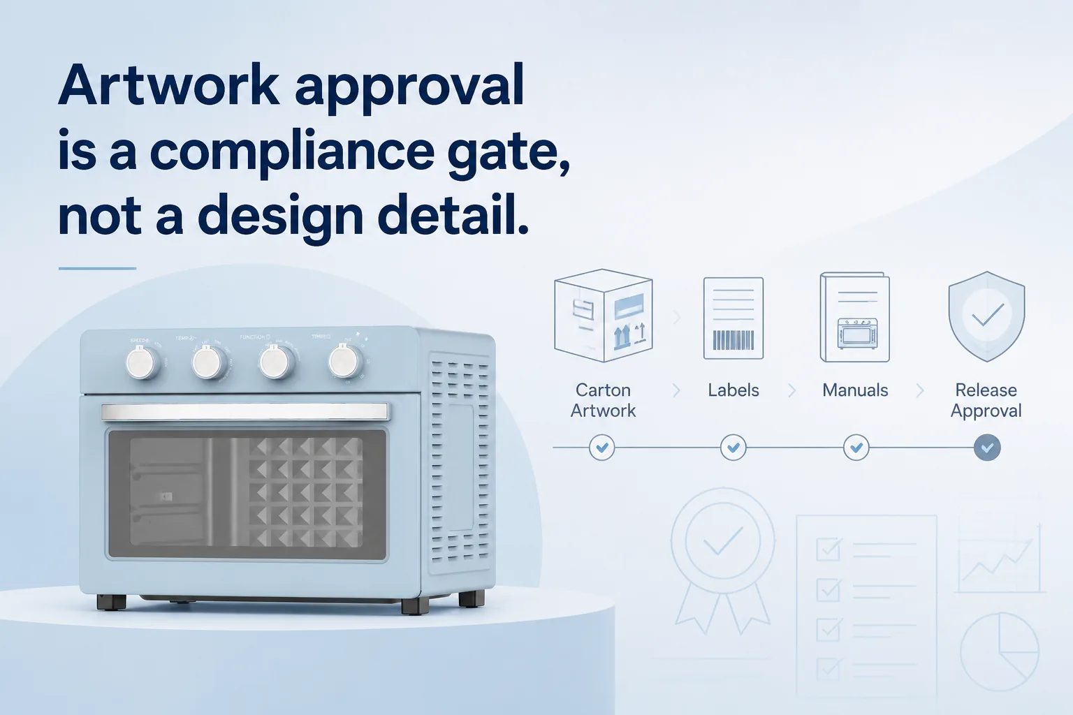 Blog cover: Artwork Approval Is a Compliance Gate, Not a Design Detail
