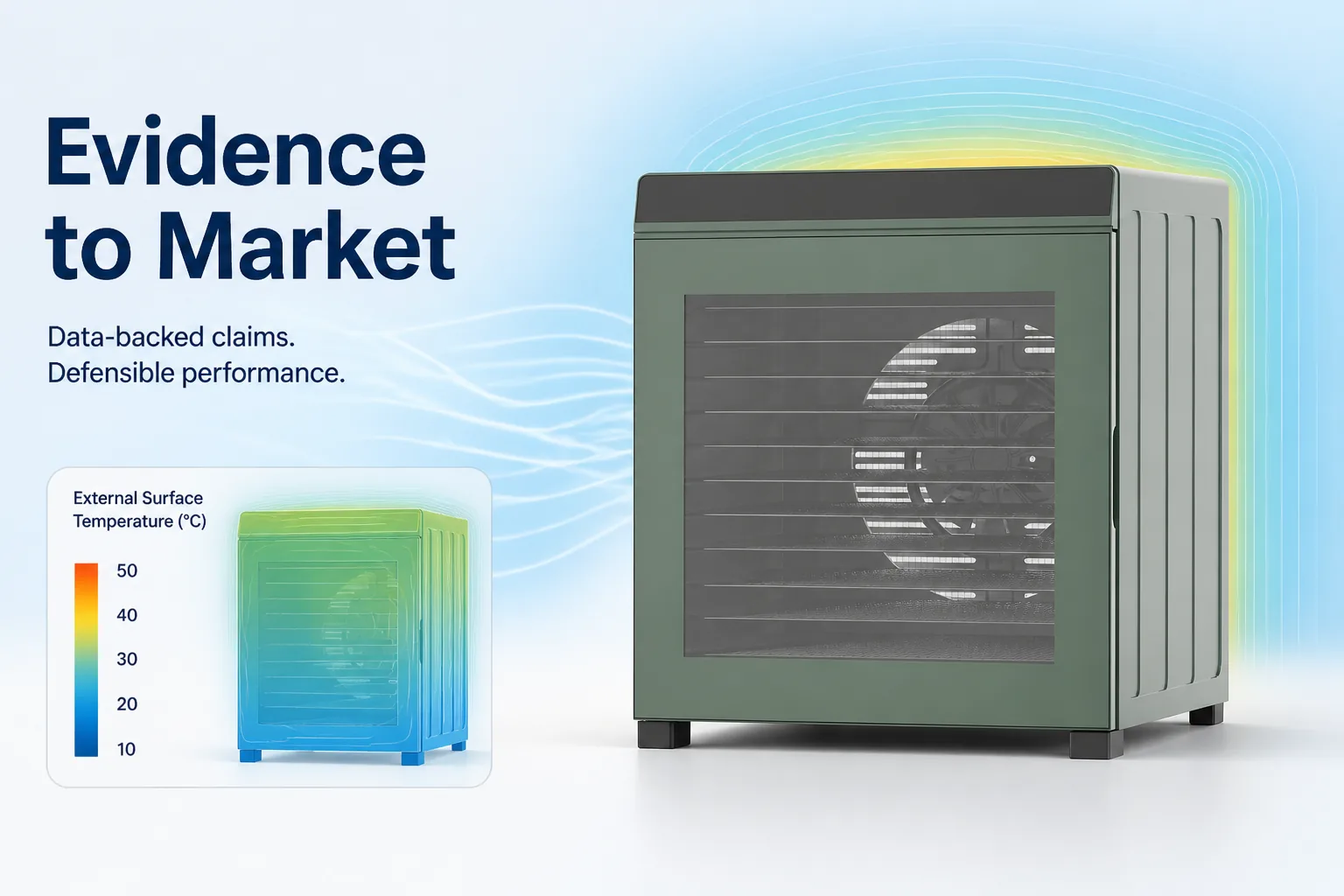 Blog cover: Cool-Touch Claims: How External Surface Temperature Is Actually Evaluated
