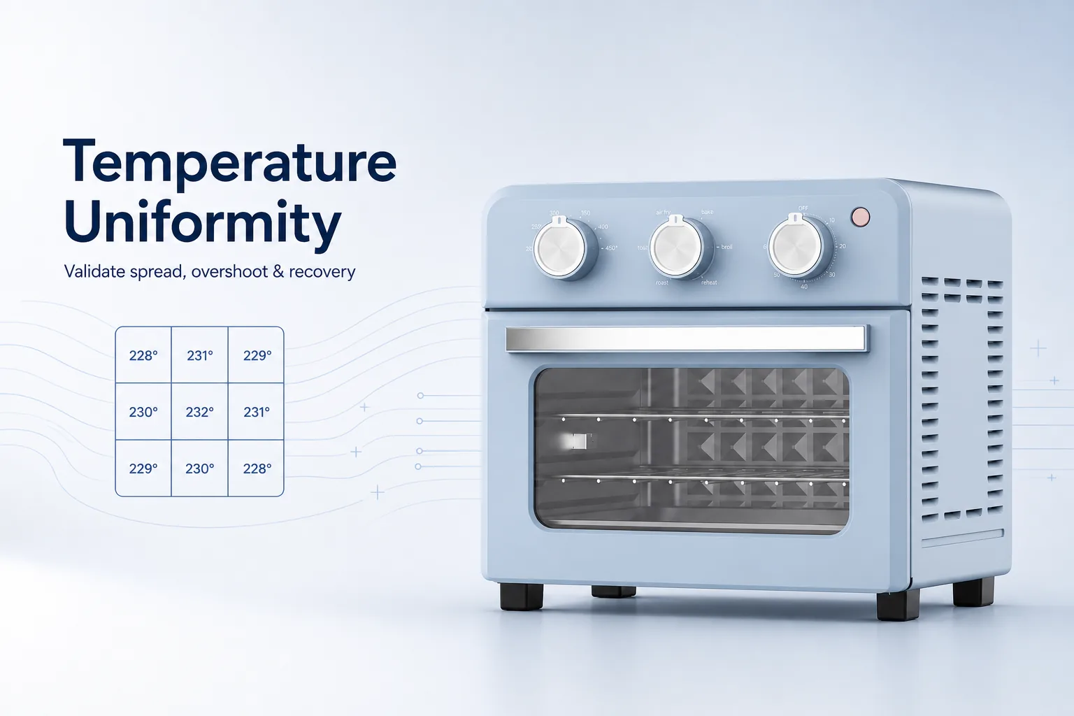 Blog cover: Oven Temperature Uniformity: A Practical Validation Plan for B2B Buyers