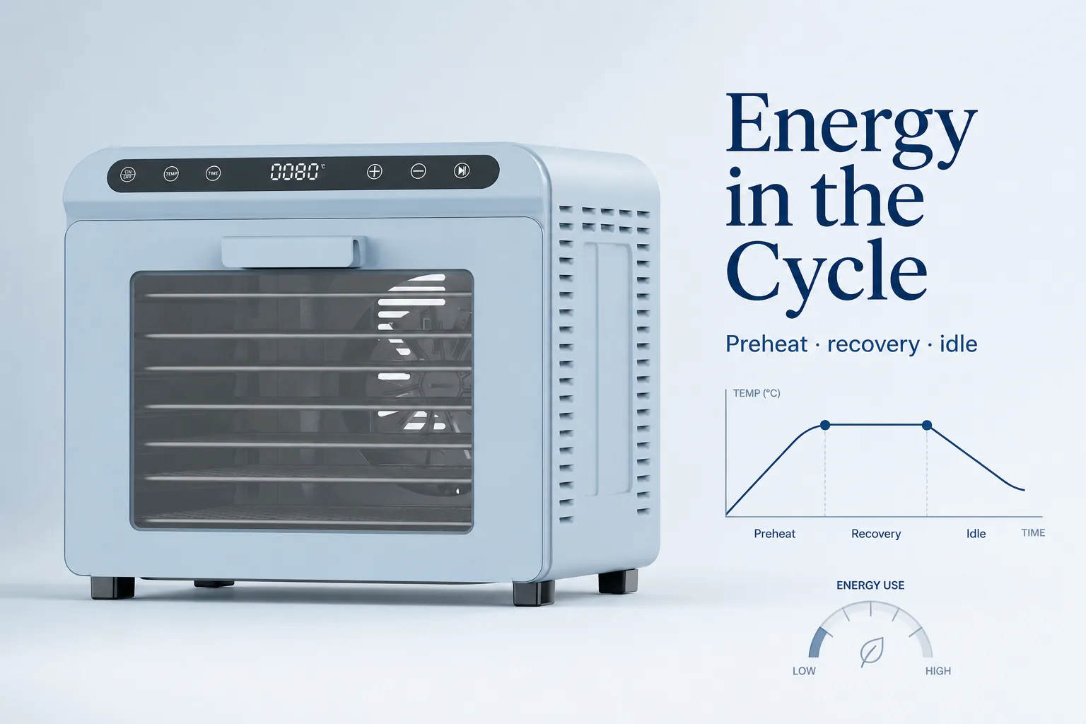 Blog cover: Preheat, Recovery and Idle Energy: Three Metrics That Change Operating Cost